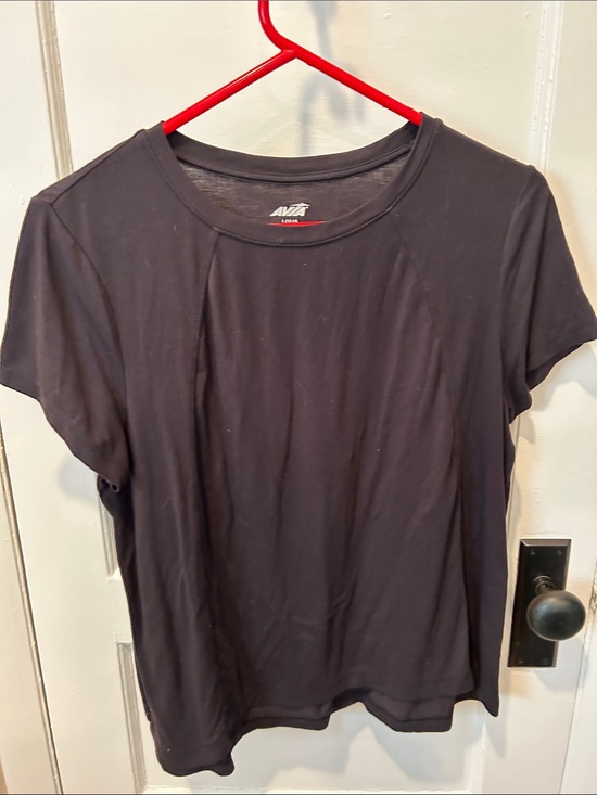 Avia Tops - Avia Black Women's Short Sleeve Crewneck Tee